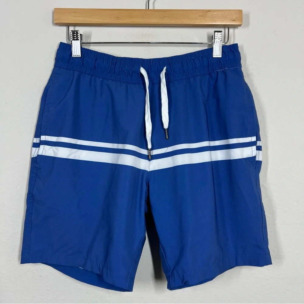 Trunks Surf & Co. Blue Compression Swim Trunks